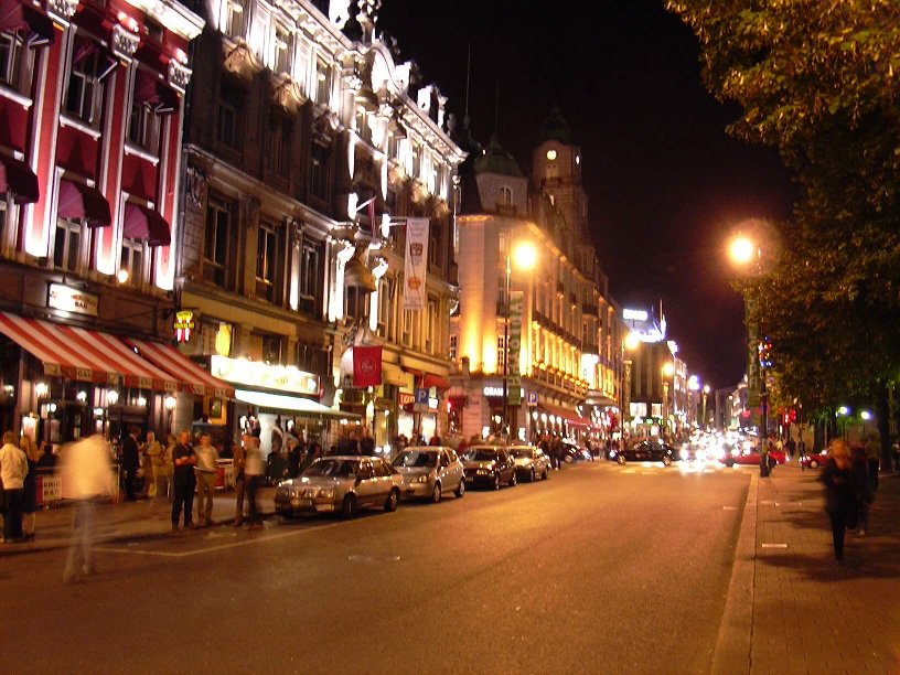 A street in the night