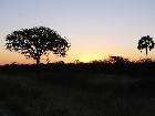 Sunset in North Namibia