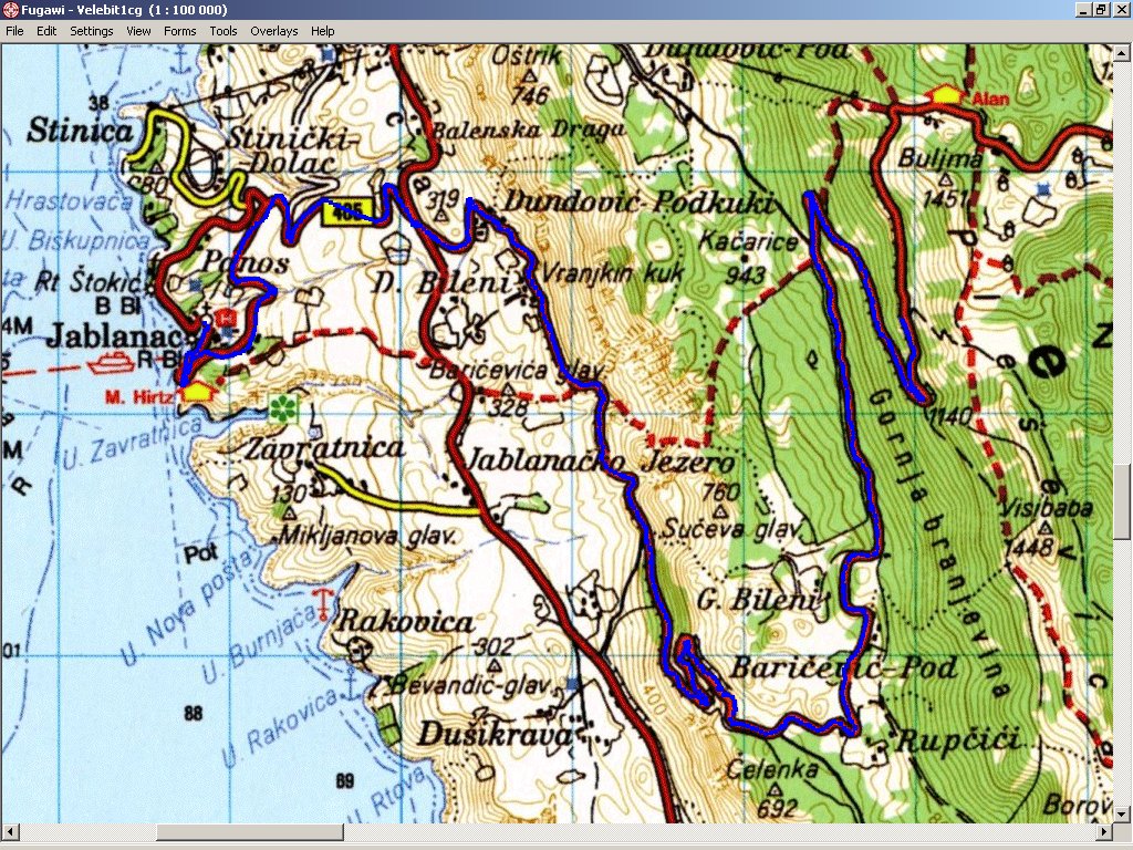 horvátország térkép részletes VELEBIT NEMZETI PARK   HORVÁTORSZÁG horvátország térkép részletes